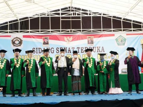 Wisuda Angkatan V dan VI STAI Ash-Shiddiqiyah di Hadiri Oleh Wakil Gubernur Sumatera Selatan